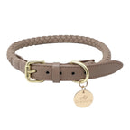 Braided Collar (Dove Grey)