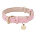 Collare bicolore in vegan leather (Rosa)